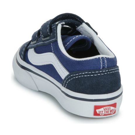 Scarpe-bambini-ragazza-Vans-OLD-SKOOL-V-Blu-Vans-715752180053-4