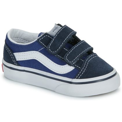 Scarpe bambini ragazza Vans  OLD SKOOL V  Blu Vans 715752180053