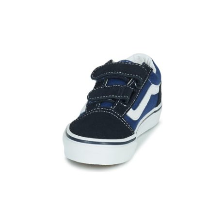 Scarpe-bambini-ragazza-Vans-OLD-SKOOL-V-Blu-Vans-888654797008-2