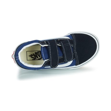 Scarpe-bambini-ragazza-Vans-OLD-SKOOL-V-Blu-Vans-888654797008-5