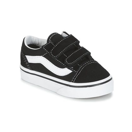 Scarpe bambini ragazza Vans  OLD SKOOL V  Nero Vans 190289824203