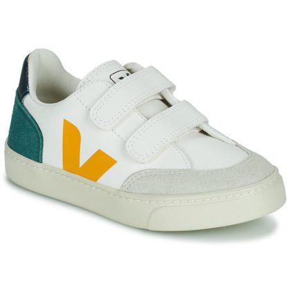 Scarpe bambini ragazza Veja  Small V-12 Velcro  Bianco Veja 3611820265974