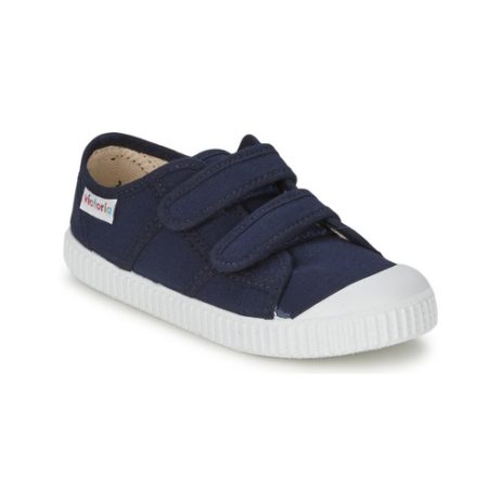 Scarpe bambini ragazza Victoria  BLUCHER LONA DOS VELCROS  Blu Victoria 8433101512264