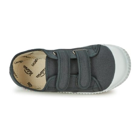 Scarpe-bambini-ragazza-Victoria-BLUCHER-LONA-DOS-VELCROS-Grigio-Victoria-8433101512011-5