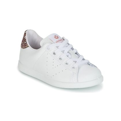 Scarpe bambini ragazza Victoria  DEPORTIVO BASKET PIEL KID  Bianco Victoria 8433101700890