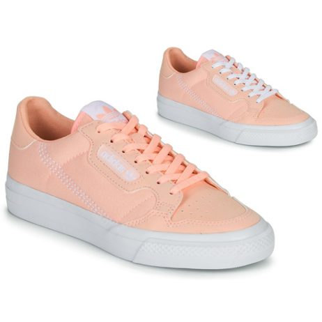 Scarpe bambini ragazza adidas  CONTINENTAL VULC J  Rosa adidas 4060512731928