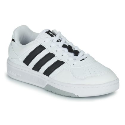 Scarpe bambini ragazza adidas  COURT REFIT J  Bianco adidas 4065418306041