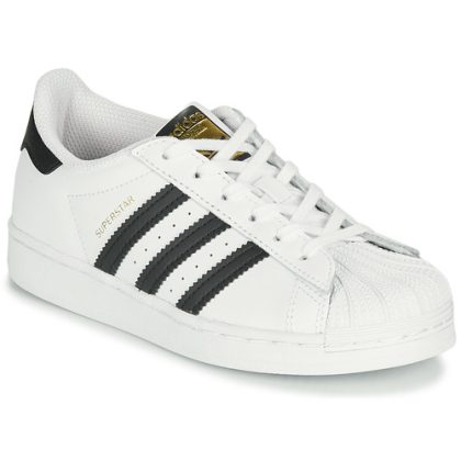 Scarpe bambini ragazza adidas  SUPERSTAR C  Bianco adidas 4062056443862