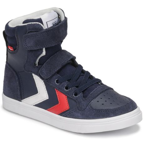 Scarpe bambini ragazza hummel  SLIMMER STADIL HIGH JR  Blu hummel 5700495487298