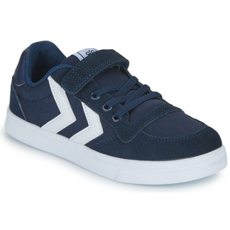 Scarpe bambini ragazza hummel  SLIMMER STADIL LOW JR  Marine hummel 5700495488615