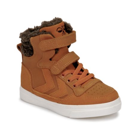 Scarpe bambini ragazza hummel  STADIL WINTER HIGH JR  Marrone hummel 5700497354178