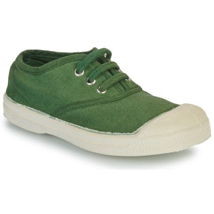 Scarpe bambini ragazzo Bensimon  TENNIS LACET  Verde Bensimon 3608545912955