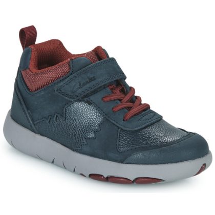 Scarpe bambini ragazzo Clarks  Rex Park T  Marine Clarks 5050410711558