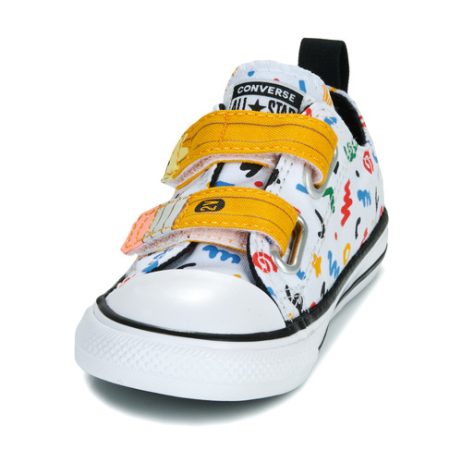 Scarpe-bambini-ragazzo-Converse-CHUCK-TAYLOR-ALL-STAR-EASY-ON-DOODLES-Bianco-Converse-194434649604-2