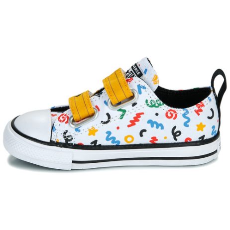 Scarpe-bambini-ragazzo-Converse-CHUCK-TAYLOR-ALL-STAR-EASY-ON-DOODLES-Bianco-Converse-194434649604-3