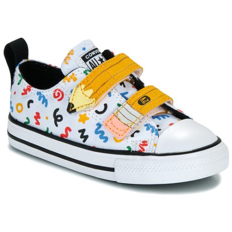 Scarpe bambini ragazzo Converse  CHUCK TAYLOR ALL STAR EASY-ON DOODLES  Bianco Converse 194434649604