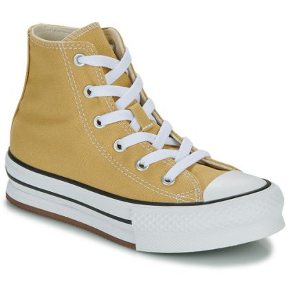 Scarpe bambini ragazzo Converse  CHUCK TAYLOR ALL STAR EVA LIFT  Giallo Converse 194434516425