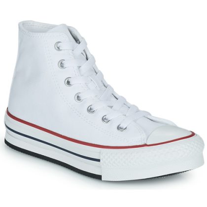 Scarpe bambini ragazzo Converse  Chuck Taylor All Star EVA Lift Foundation Hi  Bianco Converse 194433452922