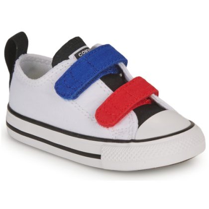 Scarpe bambini ragazzo Converse  INFANT CONVERSE CHUCK TAYLOR ALL STAR 2V EASY-ON SUMMER TWILL LO  Bianco Converse 194434219241