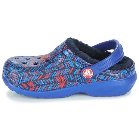 Scarpe-bambini-ragazzo-Crocs-CLASSIC-LINED-GRAPHIC-CLOG-K-Blu-Crocs-191448197336-3