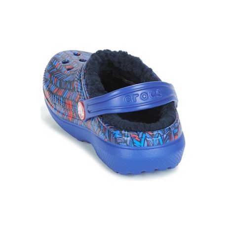 Scarpe-bambini-ragazzo-Crocs-CLASSIC-LINED-GRAPHIC-CLOG-K-Blu-Crocs-191448197336-4