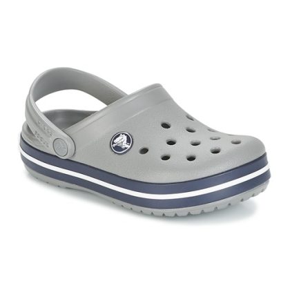 Scarpe bambini ragazzo Crocs  CROCBAND CLOG K  Grigio Crocs 887350943917