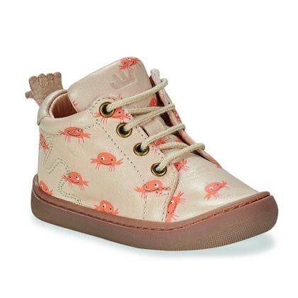 Scarpe bambini ragazzo Easy Peasy  MY DEBOO LACET  Beige Easy Peasy