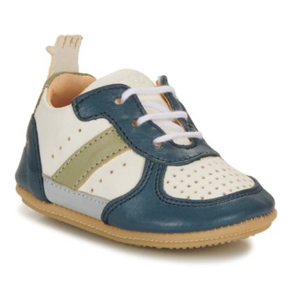 Scarpe bambini ragazzo Easy Peasy  MY PRE BASKET LACET  Blu Easy Peasy