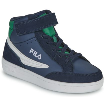 Scarpe bambini ragazzo Fila  CREW VELCRO MID KIDS  Marine Fila 8719477839281