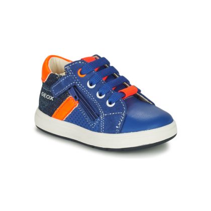 Scarpe bambini ragazzo Geox  B BIGLIA B. B - NAPPA+DENIM SL  Blu Geox 8050036003423