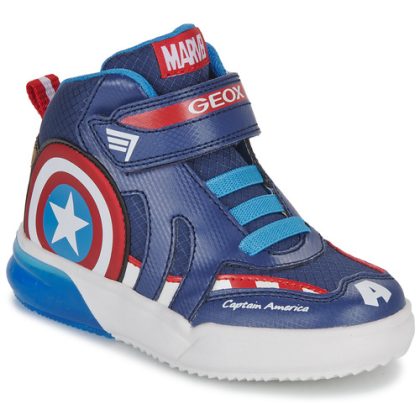 Scarpe bambini ragazzo Geox  J GRAYJAY BOY C  Blu Geox 8056206225404