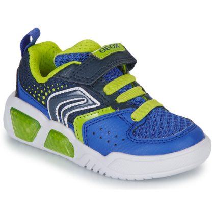 Scarpe bambini ragazzo Geox  J ILLUMINUS BOY  Blu Geox 8056206077447