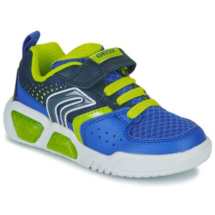 Scarpe bambini ragazzo Geox  J ILLUMINUS BOY  Blu Geox 8056206077461