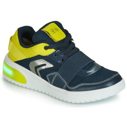 Scarpe bambini ragazzo Geox  J XLED BOY  Blu Geox 8058279874183