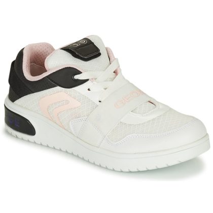 Scarpe bambini ragazzo Geox  J XLED G. A - MESH+ECOP BOTT  Bianco Geox 8054730008067