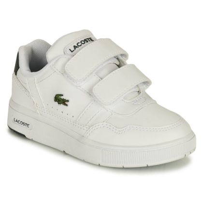 Scarpe bambini ragazzo Lacoste  T-CLIP 0121 1 SUI  Bianco Lacoste 5012123963952