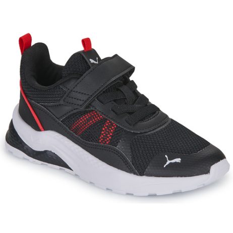 Scarpe bambini ragazzo Puma  PS ANZARUN 2 AC+  Nero Puma 4065452367077