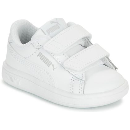 Scarpe bambini ragazzo Puma  SMASH 3.0 L INF  Bianco Puma 4065452709433