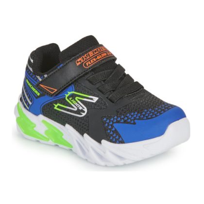 Scarpe bambini ragazzo Skechers  FLEX GLOW BOLT  Nero Skechers 196989410371