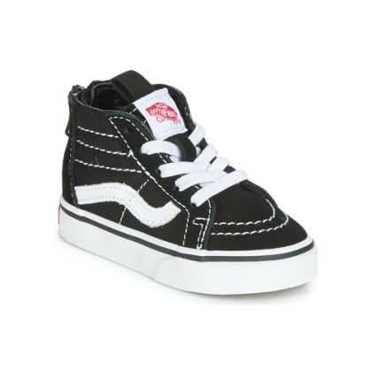 Scarpe bambini ragazzo Vans  SK8-HI ZIP  Nero Vans 191165040489