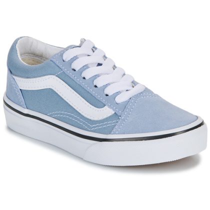 Scarpe bambini ragazzo Vans  UY Old Skool COLOR THEORY DUSTY BLUE  Blu Vans 197063323150