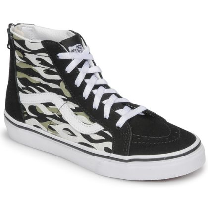 Scarpe bambini ragazzo Vans  UY SK8-Hi Zip  Nero Vans 196573443594