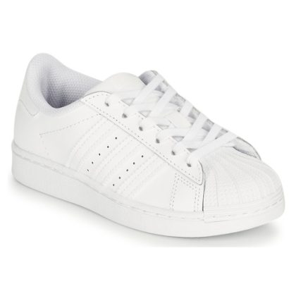 Scarpe bambini ragazzo adidas  SUPERSTAR C  Bianco adidas 4062053343257