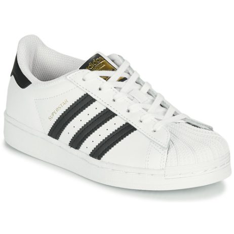 adidas SUPERSTAR C Calzature bianche per i zitelli