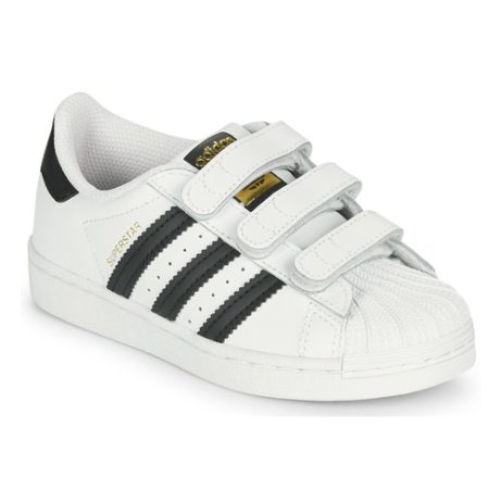 Scarpe bambini ragazzo adidas  SUPERSTAR CF C  Bianco adidas 4062053339724