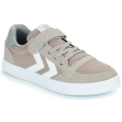 Scarpe bambini ragazzo hummel  SLIMMER STADIL LOW JR  Grigio hummel 5700495488479