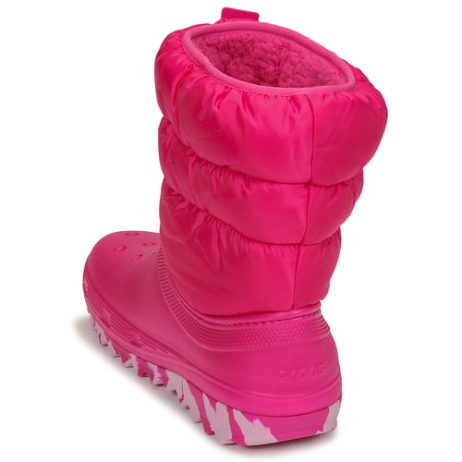 Scarpe-da-neve-bambini-ragazza-Crocs-Classic-Neo-Puff-Boot-K-Rosa-Crocs-191448883567-4