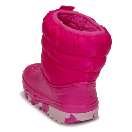 Scarpe-da-neve-bambini-ragazza-Crocs-Classic-Neo-Puff-Boot-T-Rosa-Crocs-191448880337-4