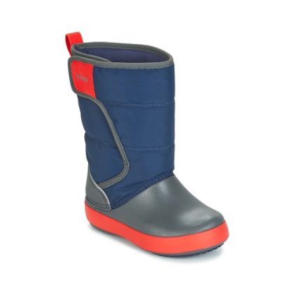 Scarpe da neve bambini ragazza Crocs  LODGEPOINT SNOW BOOT K  Blu Crocs 887350958867