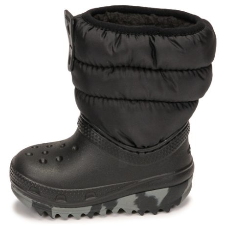 Scarpe-da-neve-bambini-ragazzo-Crocs-Classic-Neo-Puff-Boot-T-Nero-Crocs-191448873469-3